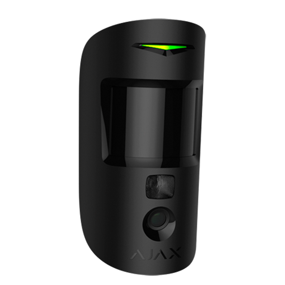 Kit d'alarme professionnelle Degré recommandé 2 Communication Ethernet et double carte SIM GPRS Sans fil 868 MHz Jeweller et Wings Ajax HUB 2, 1PIRCAM 1 Contact magnétique et 1 télécommande