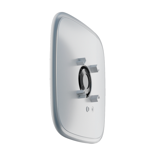 Sirène extérieure pour couvercle personnalisable AJA-BRANDPLATES-W Sans fil 868 MHz Jeweller Puissance sonore maximale 113 dB Signalisation LED Alimentation 12 VDC / 4 piles CR123A 3.0 V Ne contient pas les couvercles AJA-BRANDPLATES-W