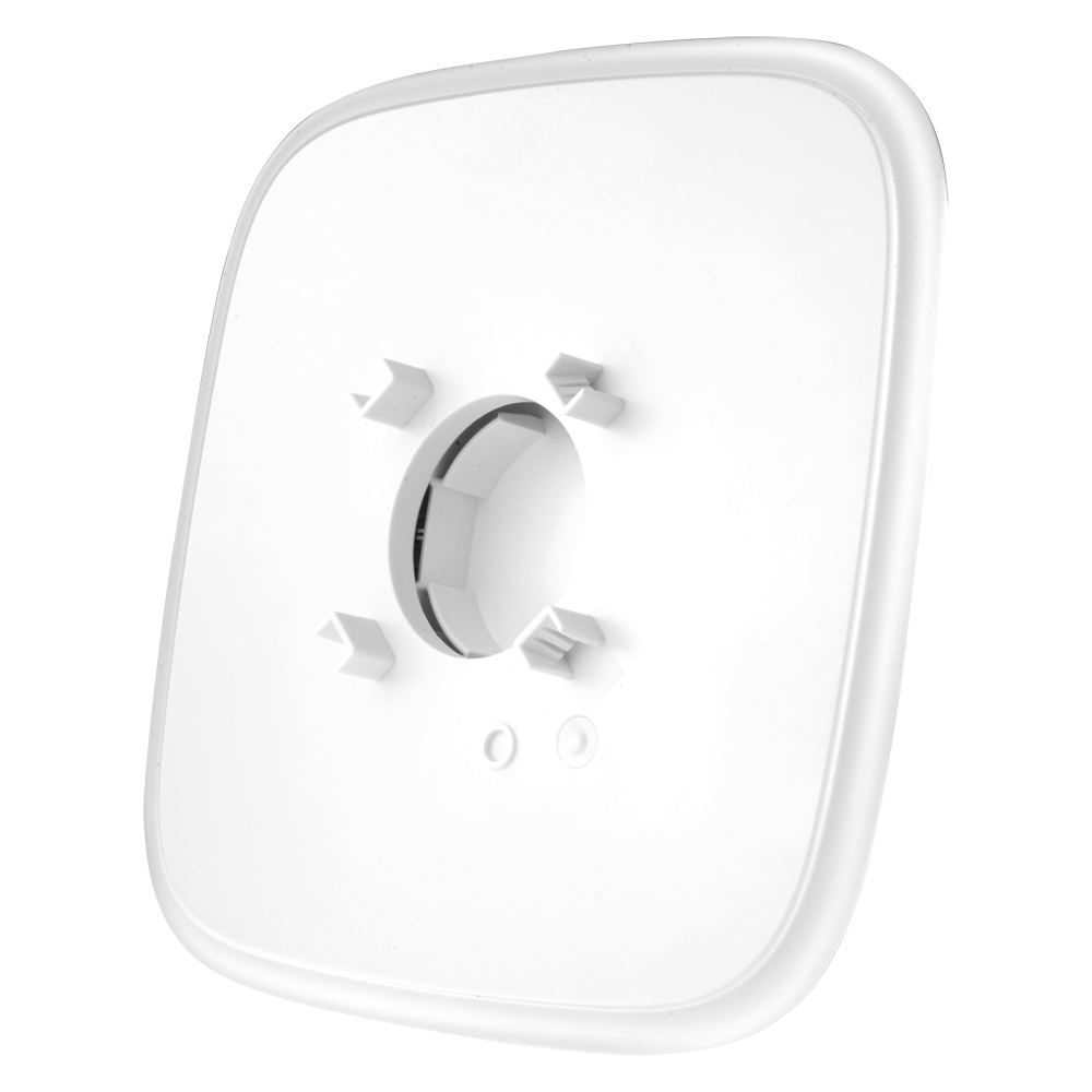 Boîtier pour sirène - AJ-STREETSIRENCUSTOM-W - Installation facile - Comprend le SmartBracket - Plastique ABS - Couleur blanche