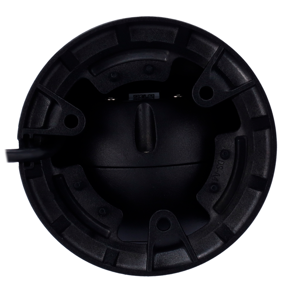 Caméra IP Turret 8 Mégapixel Couleur NoirProgressive Scan CMOSObjectif 2.8 mm, emplacement MicroSD jusqu'à 256GBLED IR Portée 35m, PoE 802.3atCompatibilité avec les Hub et les NVR