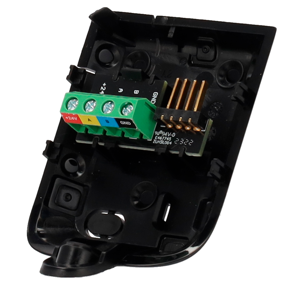 Support pour détecteurs de mouvement câblés - Compatible avec: FIBRA-MOTIONPROTECT-B,  - FIBRA-MOTIONPROTECTPLUS-B et FIBRA-COMBIPROTECT-B - Y compris les bornes de connexion - Plastique ABS - Couleur noir