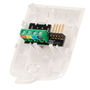 Support pour détecteurs de mouvement câblés - Compatible avec: FIBRA-MOTIONPROTECT-W,  - FIBRA-MOTIONPROTECTPLUS-W et FIBRA-COMBIPROTECT-W - Y compris les bornes de connexion - Plastique ABS - Couleur blanche