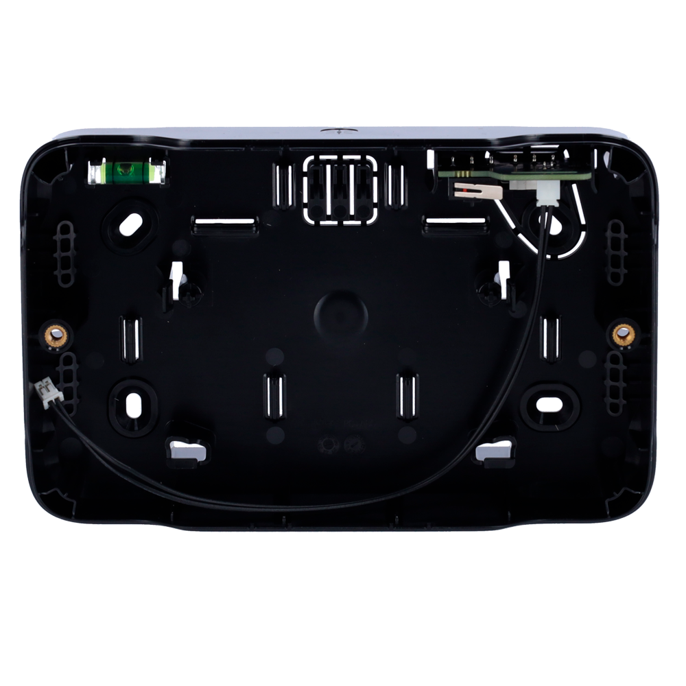 Boîtier noir pour un module Fibra Compatible avec les cartes : LineProtect, LineSplit et MultiRelay, Niveau à bulle préinstallé auto-protection fournie