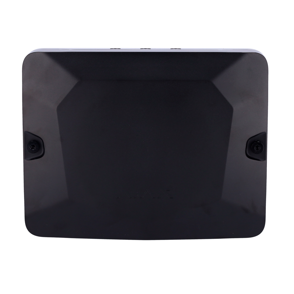 Boîtier noir pour 2 modules Fibra Compatible avec les cartes : LineProtect, LineSplit et MultiRelay, Niveau à bulle préinstallé auto-protection fournie