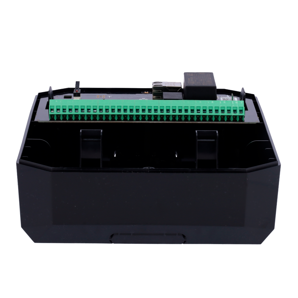 Centre d'alarme professionnel noire Communication Ethernet de niveau 3 et double SIM 4G Protocoles Jeweller, Wings et FibrA Jusqu'à 100 appareils sans fil et filaires 8 lignes de bus indépendantes Application mobile et logiciel PC