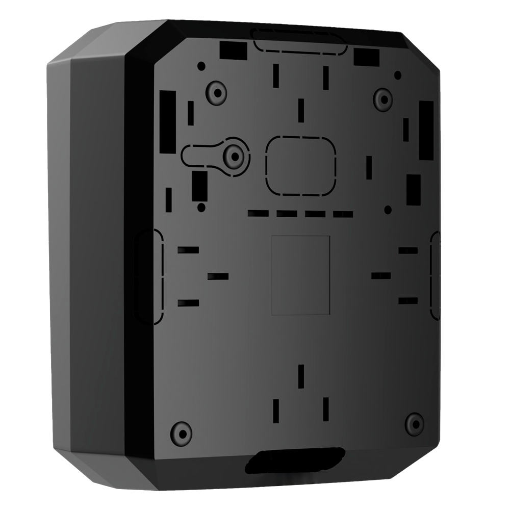 Boîtier de centrale - Compatible avec le Hub Hybride et le MultiTransmitter - Installation facile - Plastique ABS - Couleur noir