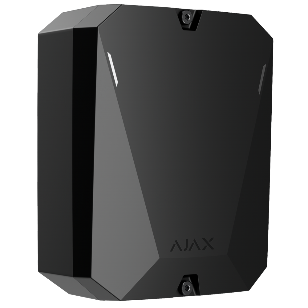 Boîtier de centrale - Compatible avec le Hub Hybride et le MultiTransmitter - Installation facile - Plastique ABS - Couleur noir