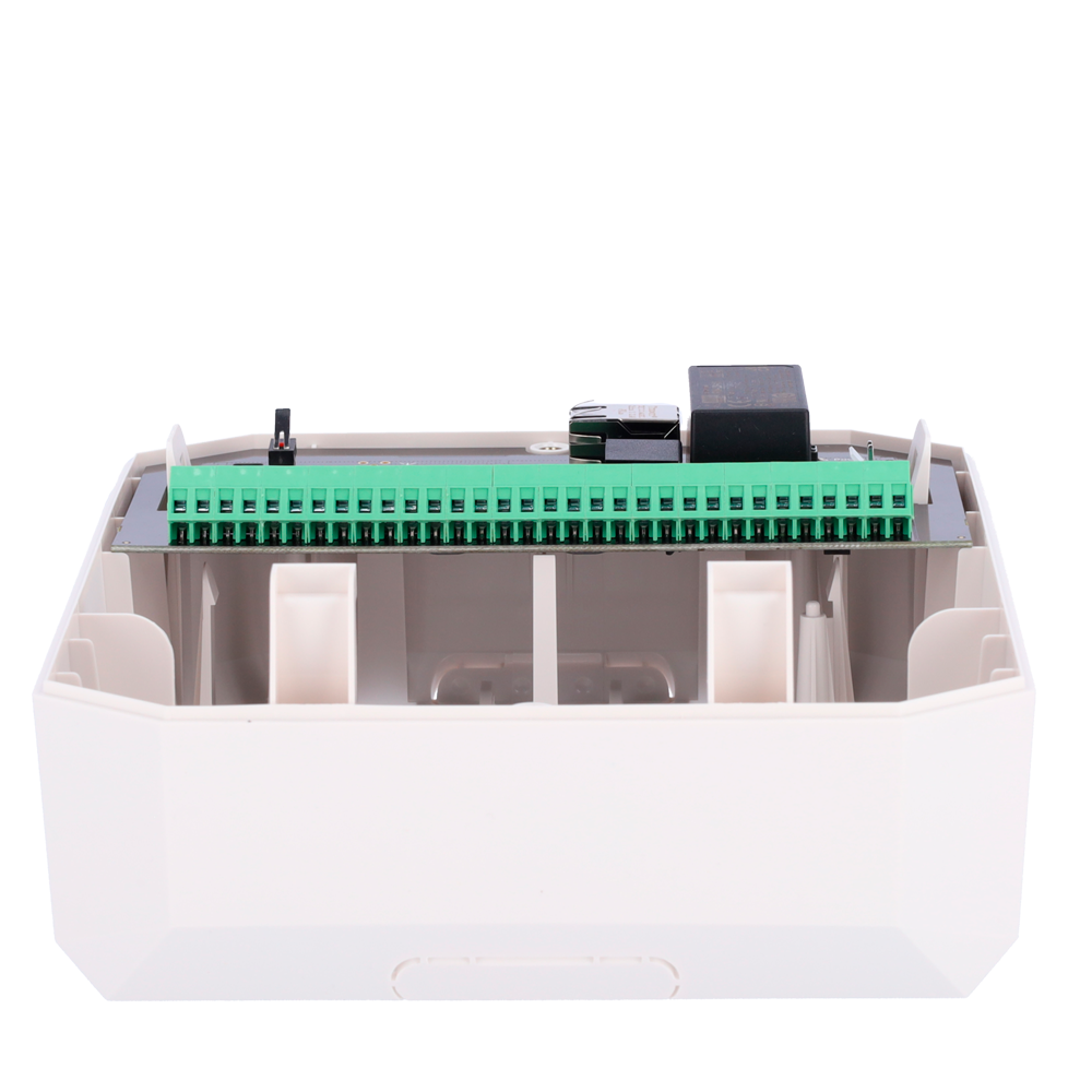 Centrale d'alarme - Certifié NFA2P et Grade 3 - Communication Ethernet et double carte SIM GPRS - Protocoles Jeweller, Wings et Fibra - Jusqu'à 100 dispositifs sans fil et filaires - 8 lignes de bus indépendantes