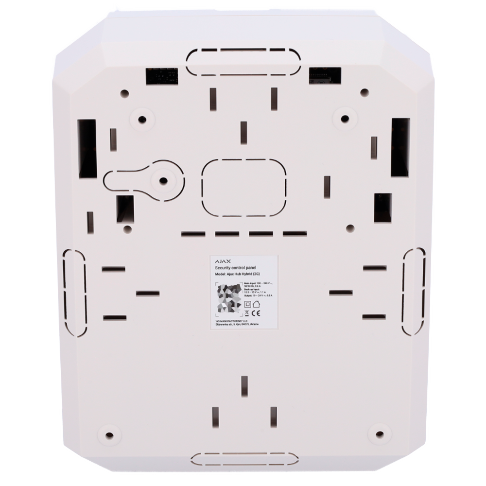 Centrale d'alarme - Certifié NFA2P et Grade 3 - Communication Ethernet et double carte SIM GPRS - Protocoles Jeweller, Wings et Fibra - Jusqu'à 100 dispositifs sans fil et filaires - 8 lignes de bus indépendantes