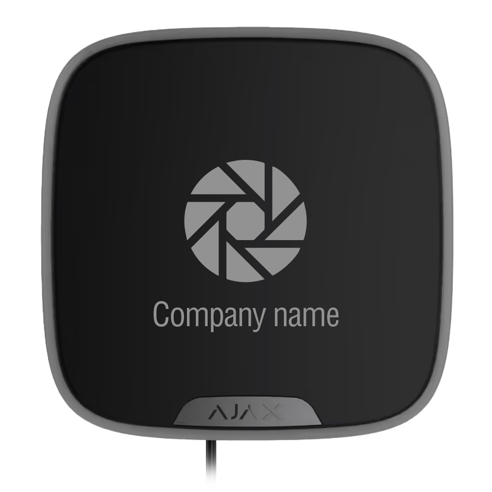 Kit d'alarme professionnelle - Certifié Grade 3 - Communication Ethernet et double SIM 4G - Protocoles Jeweller, Wings et Fibra - Inclus: panneau hybride, clavier, - sirène intérieure, sirène extérieure personnalisable