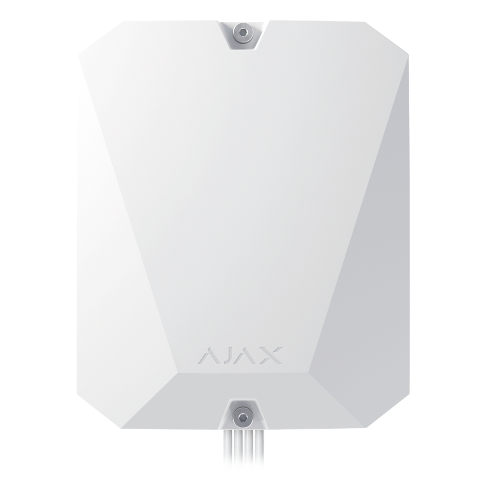 Kit d'alarme professionnelle - Certifié Grade 2 - Communication Ethernet et double SIM 4G - Protocoles Jeweller, Wings et Fibra - Inclus: panneau hybride, 2 PIRCAMs câblés, - Sirène intérieure et clavier à écran tactile