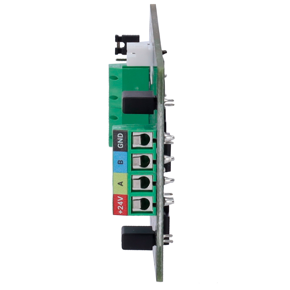 Module de protection de ligne filaire Contre les courts-circuits, tension de 110/230 VAC, haute tension et chocs électriques Protocole Fibra Certificat de grade 3 Jumper de résistance terminale disponible