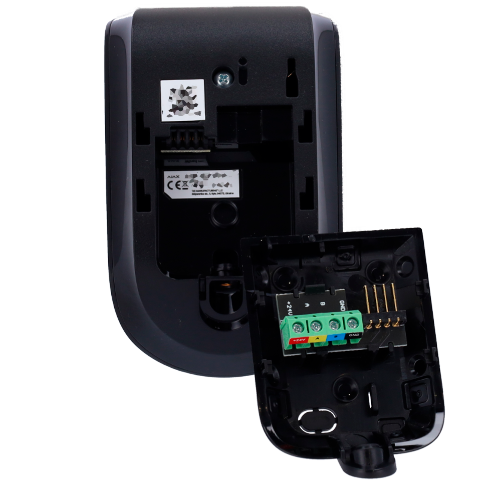 Capteur PIR double technologie - Certification NFA2P - 1 PIR volumétrique, 1 Micro-ondes (bande K) - Protocole Fibra - Certifié Grade 2 - Plage de détection 12 m / Anti-animaux de compagnie