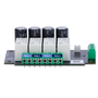 Module avec 4 relais indépendants Protocole Fibra Certificat de grade 3 Statut des contacts: NF et NO 2 modes de fonctionnement: impulsion et bistable