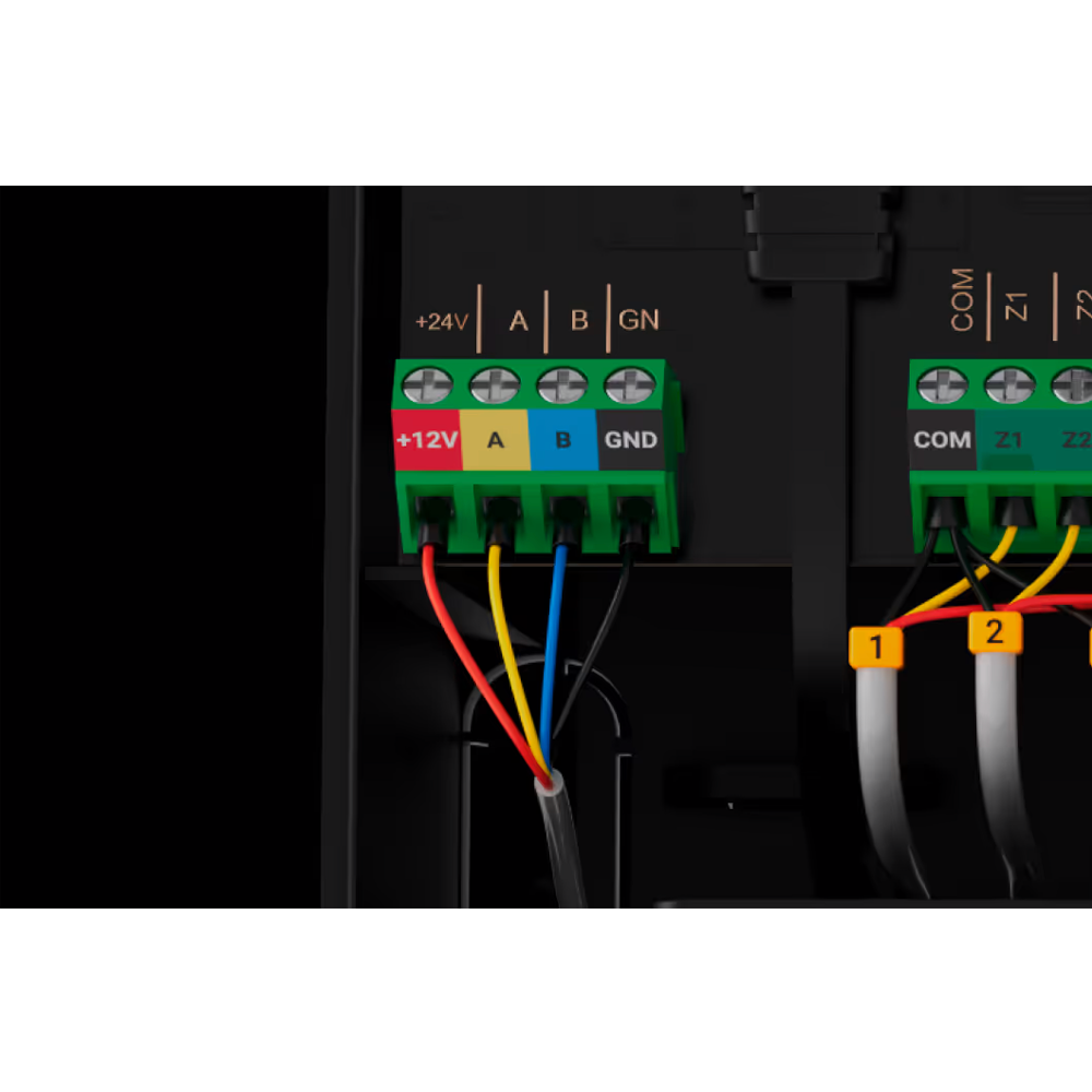 Extenseur de zones câblées Grade 3 - Protocole Fibra - Jusqu'à 18 entrées câblées  - Alarme configurable NF, NO, EOL, 2EOL, 3EOL - Double Bouton anti-sabotage anti-ouverture - Double sortie d'alimentation 12V / 1A