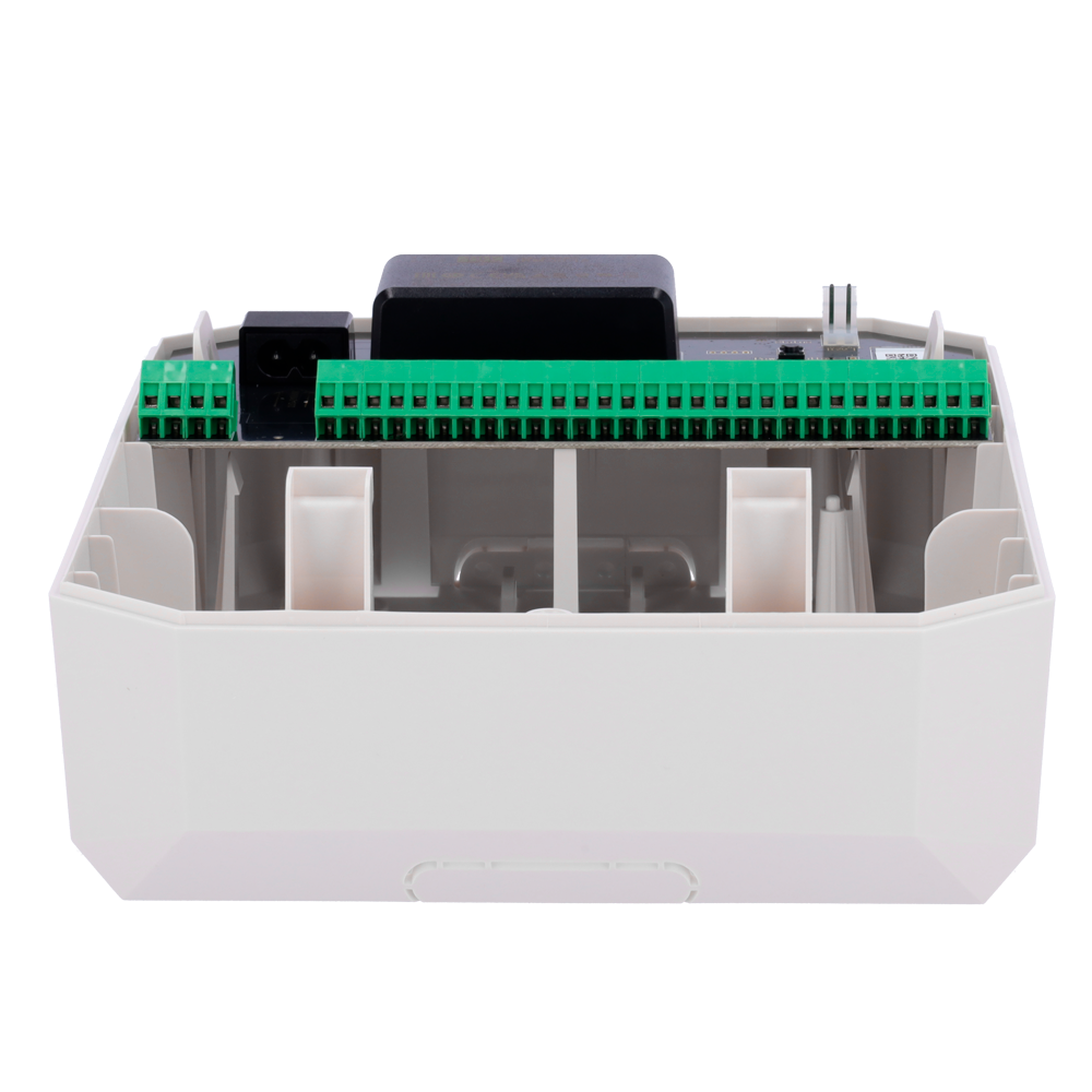 Extenseur de zones câblées Grade 3 - Certification NFA2P - Protocole Fibra - Jusqu'à 18 entrées câblées  - Alarme configurable NF, NO, EOL, 2EOL, 3EOL - Double sortie d'alimentation 12V / 1A