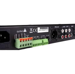 Amplificateur mélangeur multimédia 240W en 100V - 19" 1U