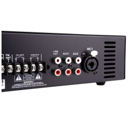 Amplificateur mélangeur multimédia 40W en 100V -  2U non rackable