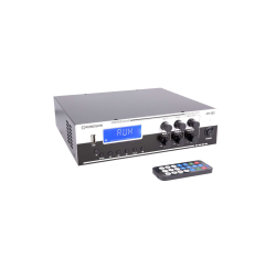 Amplificateur mélangeur multimédia 40W en 100V -  2U non rackable