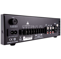 Amplificateur mélangeur multimédia 80W en 100V -  2U non rackable