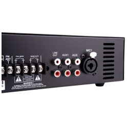 Amplificateur mélangeur multimédia 80W en 100V -  2U non rackable