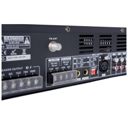Ampli-préamplificateur 120W Bluetooth demi rack 19"