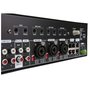 Amplificateur matriciel 100V 4 x 120W avec lecteur multimédia et coupure sono
