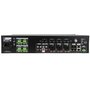 Amplificateur matriciel 100V 4 x 500W avec lecteur multimédia et coupure sono