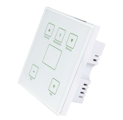 Platine murale tactile selection sources, bluetooth, volume compatible amplificateurs AMX-4