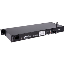 Tuner AM/FM 99 stations et lecteur CD/MP3, port USB, insert SD avec TC  - 230V - 19" 1U