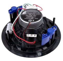 Haut-parleur plafond encastrable 20/10/5W en 100V