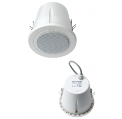 Haut-parleur de plafond IP55 - 6/3/1,5 W/100 Volts **New**