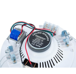 Haut-parleur plafond 6/3/1,5 Watts/100 Volts
