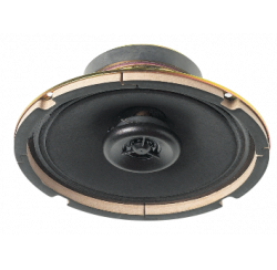 Haut-parleur plafond 2 voies en métal - 15/7,5/3,75 Watts/100 Volts