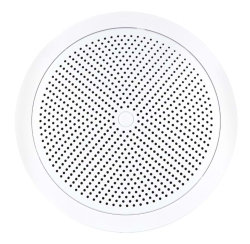 Haut-parleur plafond blanc tropicalisé 10/5W / 100V / 6.5" - IP66
