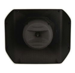 Projecteur de son à pavillon 2 voies, 50/25/12,5/9/4,5/2,6 W/100V  IP66