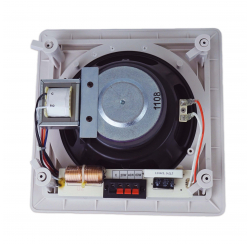 Haut-parleur mur/plafond carré de basses - 60/40/20 W/100 Volts **New**