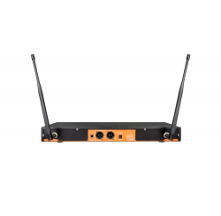 Ensemble recepteur double Professionnel UHF 30 mw avec 2 micro émetteur main 660-690 MHz