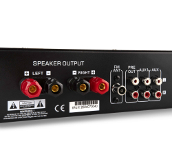Amplificateur mélangeur Stéréo 2 x 120W  8OHM - 1.5U lecteur multimédia