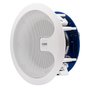 Paire haut-parleurs encastrés blanc 2 voies 80W 8 Ohms