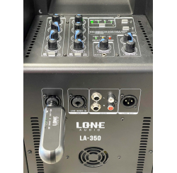 Double microphone sans fil avec un récepteur Bluetooth indépendant jack 6,35