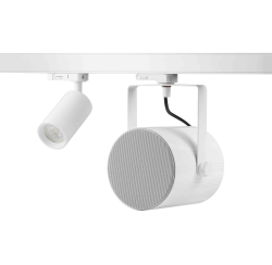 HP spot blanc amplifié sans fil 15W compatible rail triphasé