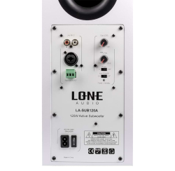 Caisson subwoofer actif class D de 120W (300W Max) + appli murale