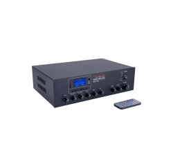 Amplificateur mélangeur 120W, MP3 av USB/SD, Tuner FM, Bluetooth
