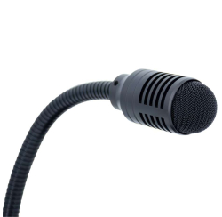 Pupitre micro avec bouton poussoir, Jack mâle stéréo modulation/télécommande (sym.)