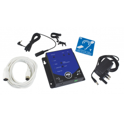 Système kit de boucle à induction de comptoir pour une assistance audio aux personnes malentendantes