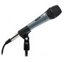 Micro main dynamique super cardioïde, grille Noire,cordon XLR/XLR sym