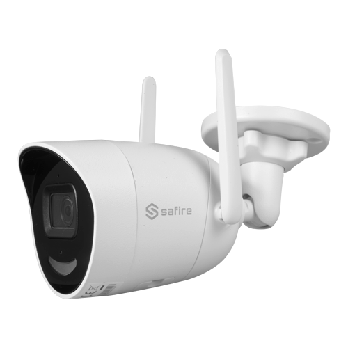 Caméra IP 2 Megapixel 1/2.7" Progressive Scan CMOS H.265+/H.265/H.264+/H.264 Objectif 2.8 mm Micro et haut-parleur intégré Wi-Fi IEEE802.11 b/g/n