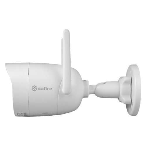 Caméra IP 2 Megapixel 1/2.7" Progressive Scan CMOS H.265+/H.265/H.264+/H.264 Objectif 2.8 mm Micro et haut-parleur intégré Wi-Fi IEEE802.11 b/g/n