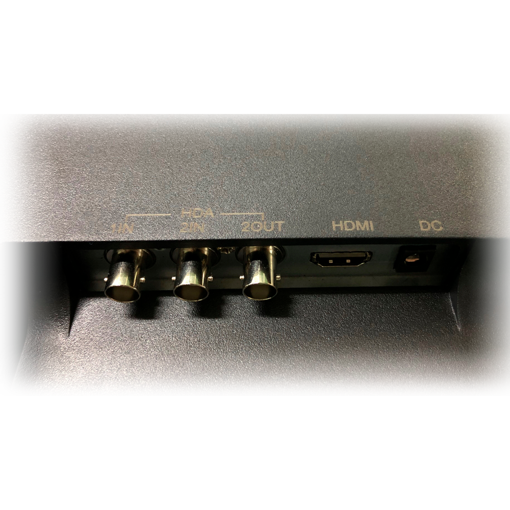 Moniteur SAFIRE LED 22" 4N1 Conçu pour la vidéosurveillance HDMI, 2 BNC + sortie looping Résolution 1920x1080 Filtre de réduction de bruit Faible consommation 